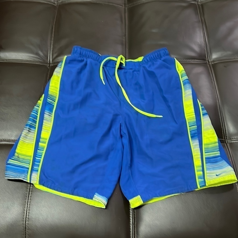 MEN'S or women's size large Nike swim trunks